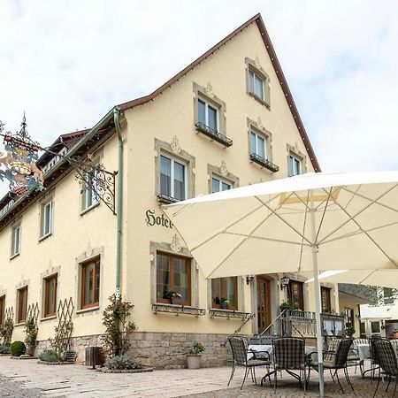 Hotel Gasthof Krone Niederstetten Exterior foto